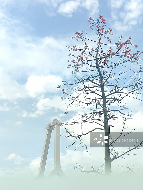 天空的颜色图片素材