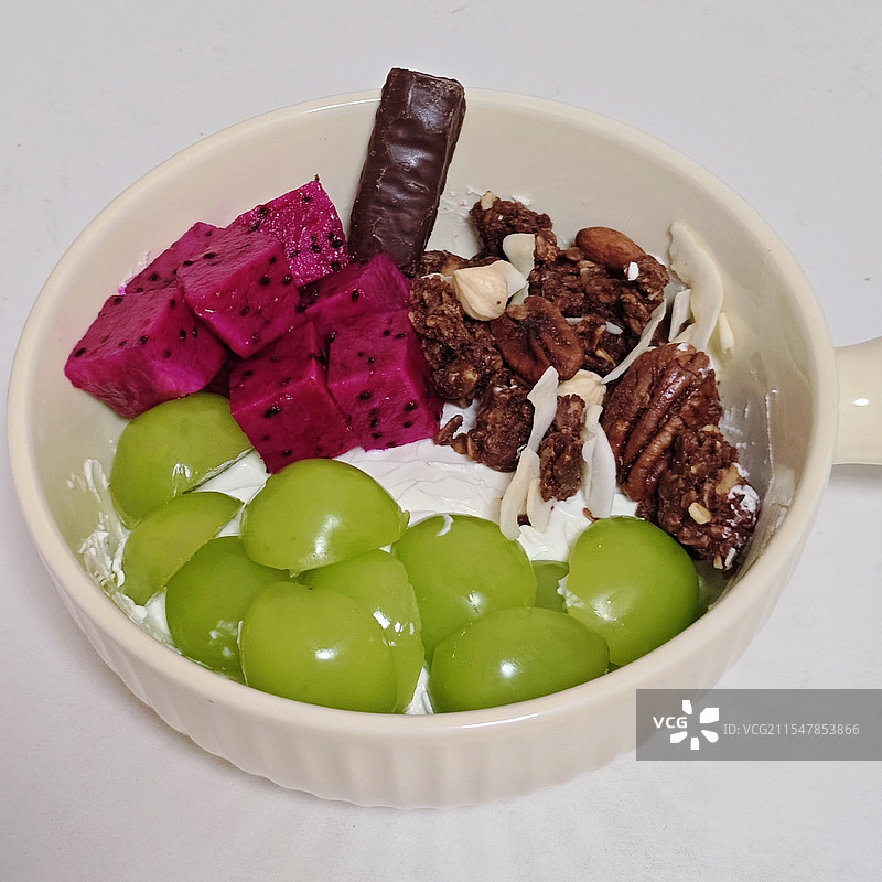 希腊酸奶碗图片素材