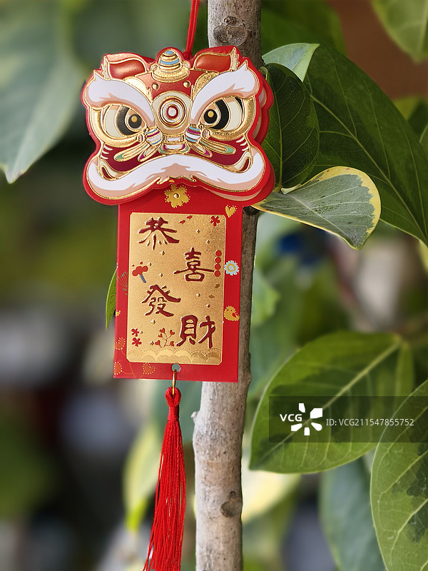 新年装饰恭喜发财图片素材