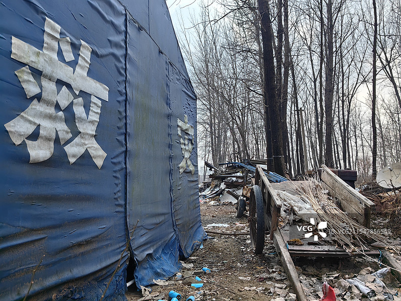徐州丰沛乡间春节印象图片素材