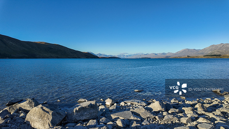 新西兰南岛Tekapo湖图片素材