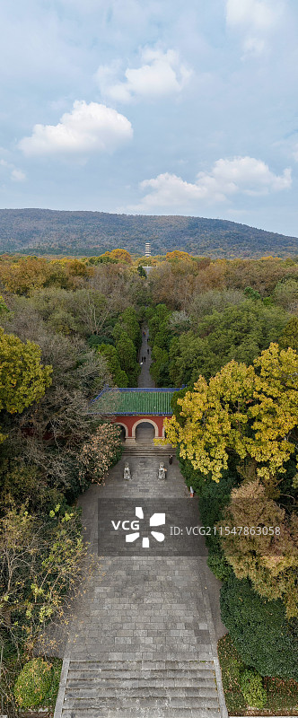 南京钟山风景名胜区灵谷寺景区图片素材