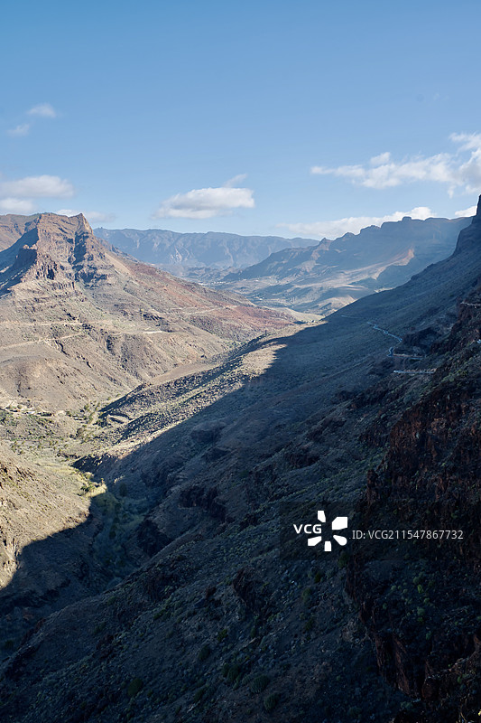 大加纳利岛峡谷图片素材