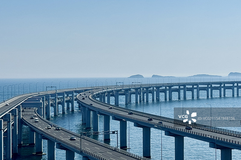 大连·星海湾跨海大桥图片素材