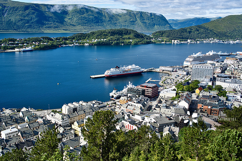 挪威奥勒松图片素材
