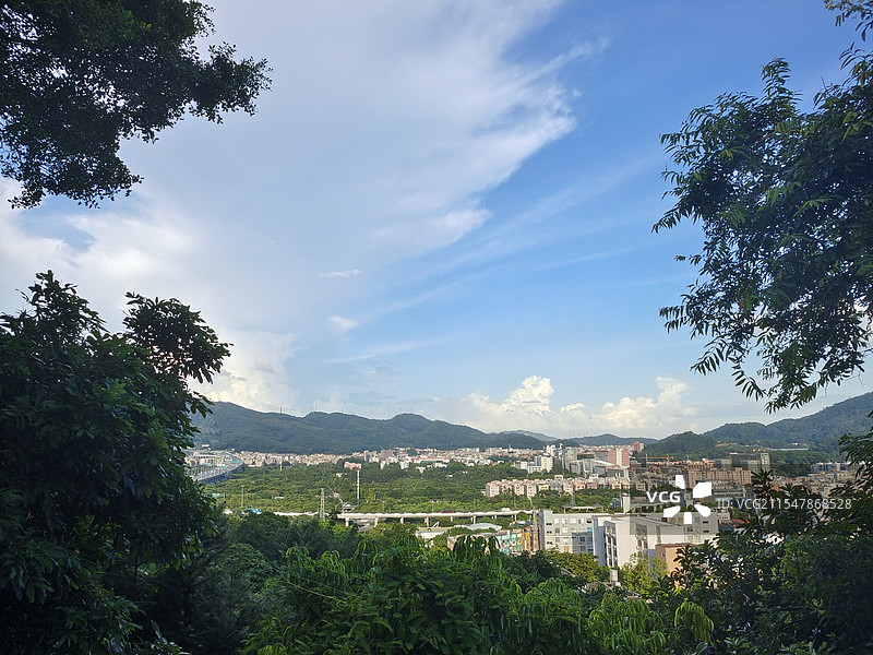 高山俯览图片素材