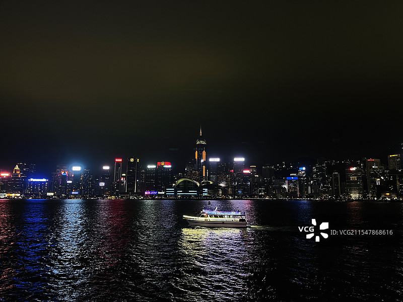 香港维多利亚港图片素材