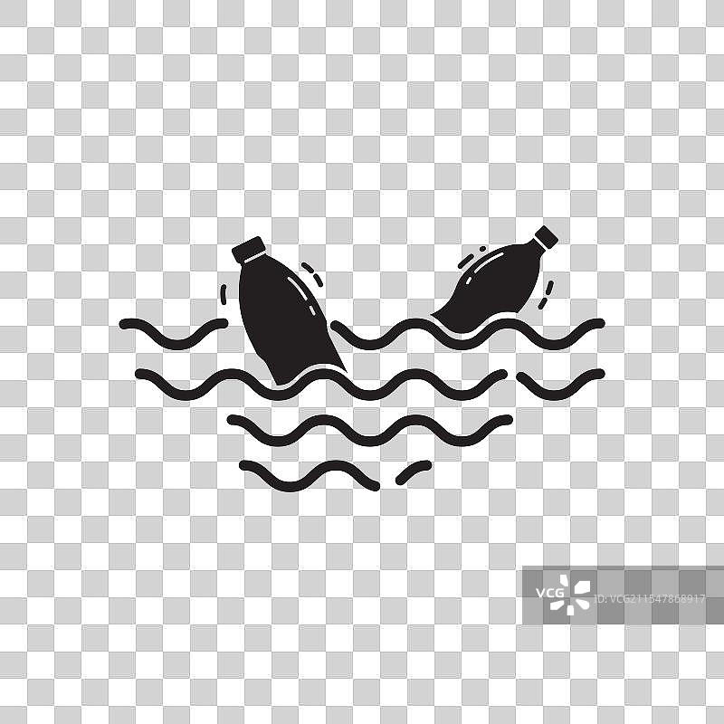 水污染图标库存图片素材