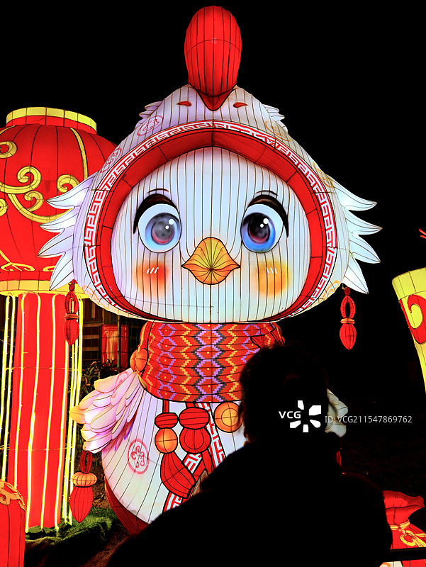 自贡灯会图片素材