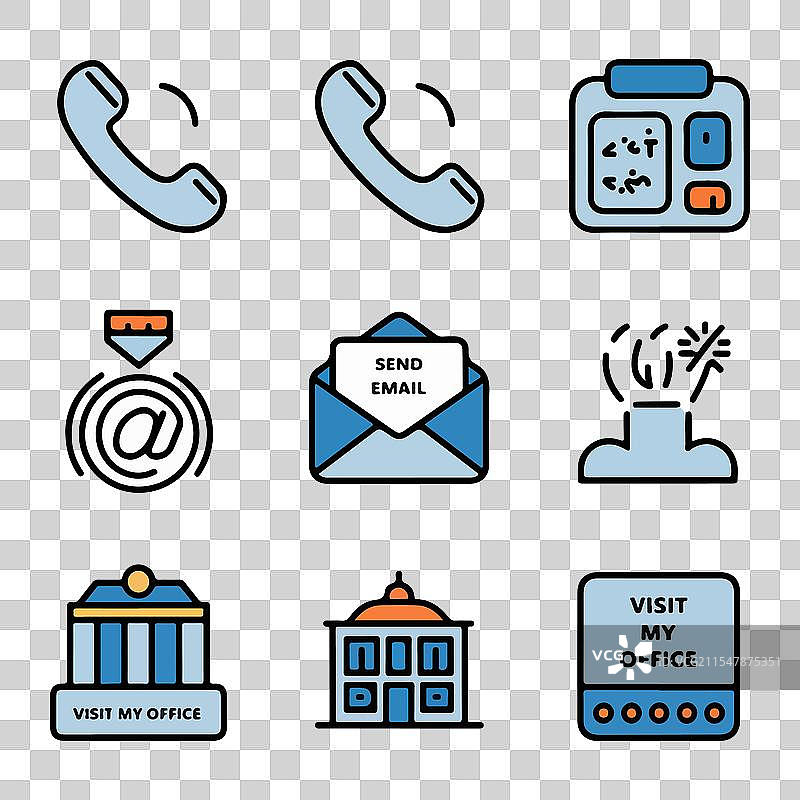 网站图标集，计算机图标集图片素材