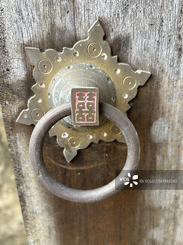 复古门把手图片素材