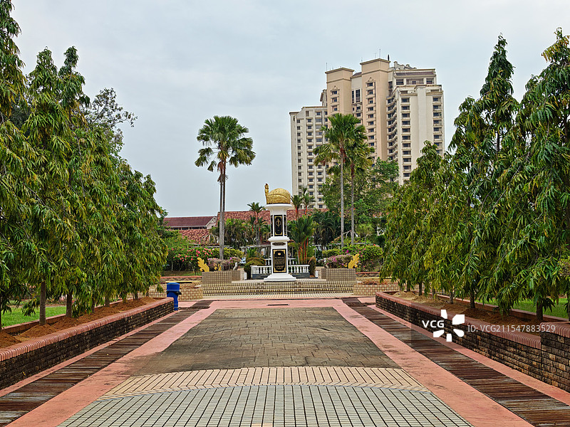 马来西亚马六甲苏丹皇宫博物馆图片素材