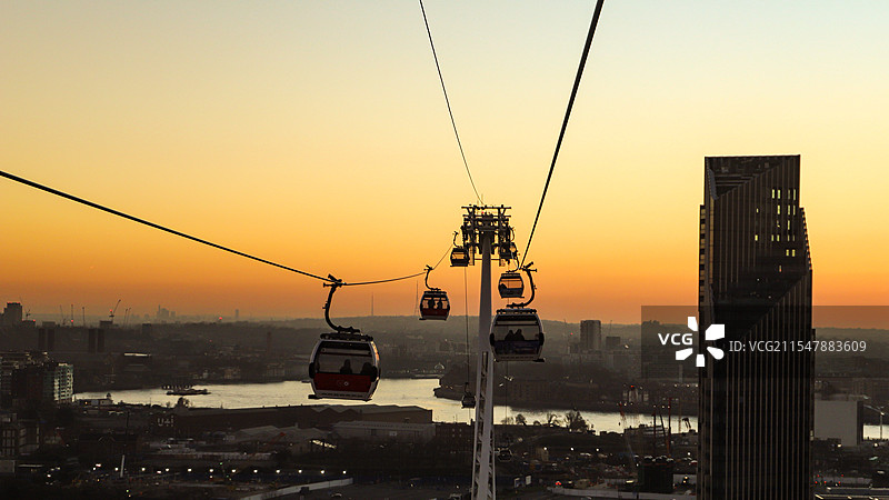 格林威治缆车图片素材