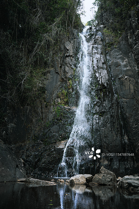 广西贺州姑婆山仙姑瀑布图片素材