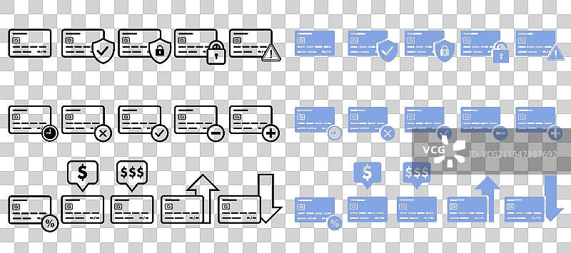 借记卡正面图标图片素材
