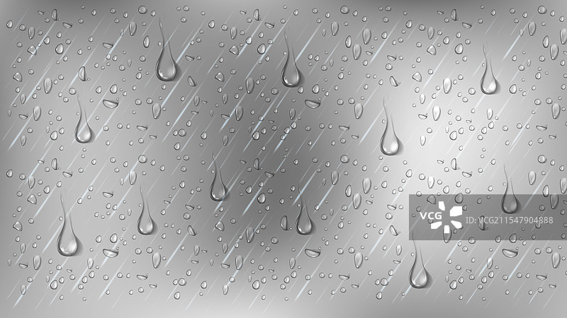 降雨和水滴图片素材