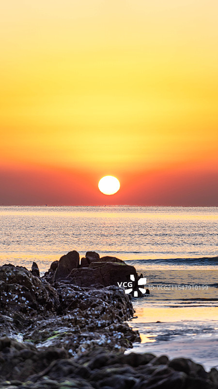 红日初升图片素材