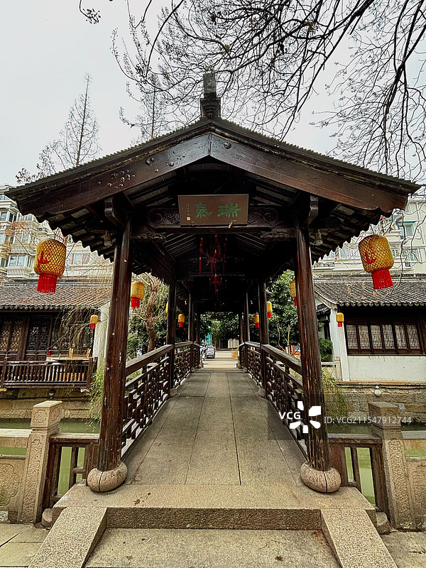 长廊（南翔古镇）图片素材