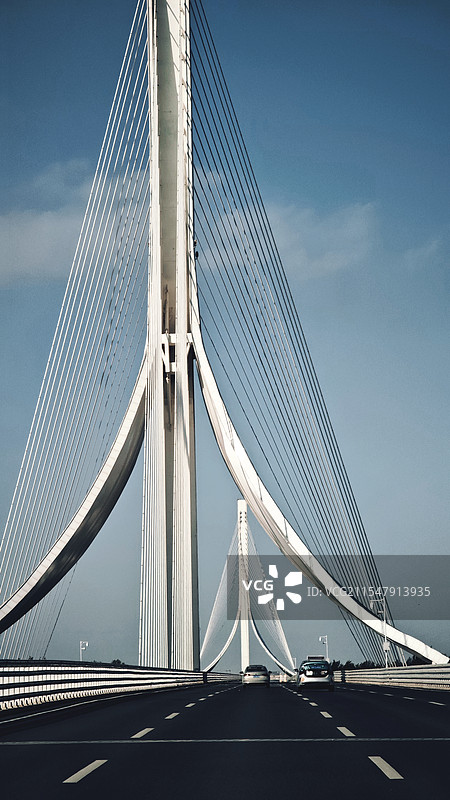 廊坊临空大道永定河大桥图片素材