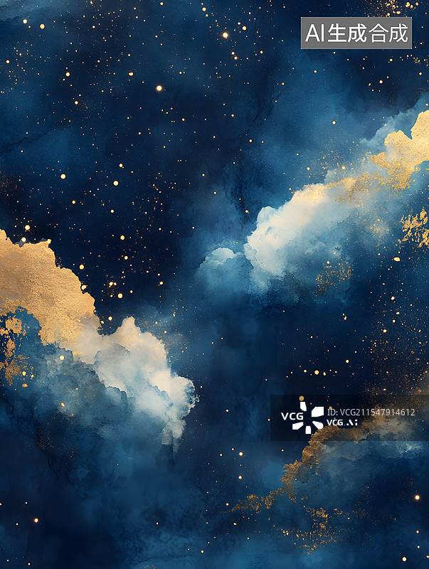 【AI数字艺术】云朵 天空 色彩图片素材