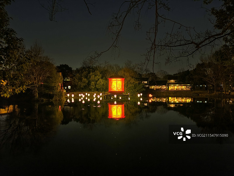 浙江省杭州市西湖区西溪湿地公园图片素材