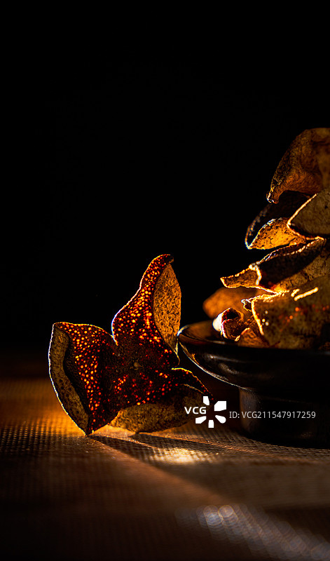 新会陈皮，中药材，茶图片素材