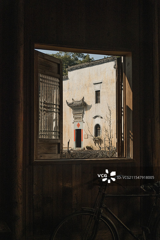 江西婺源｜篁岭徽派建筑图片素材