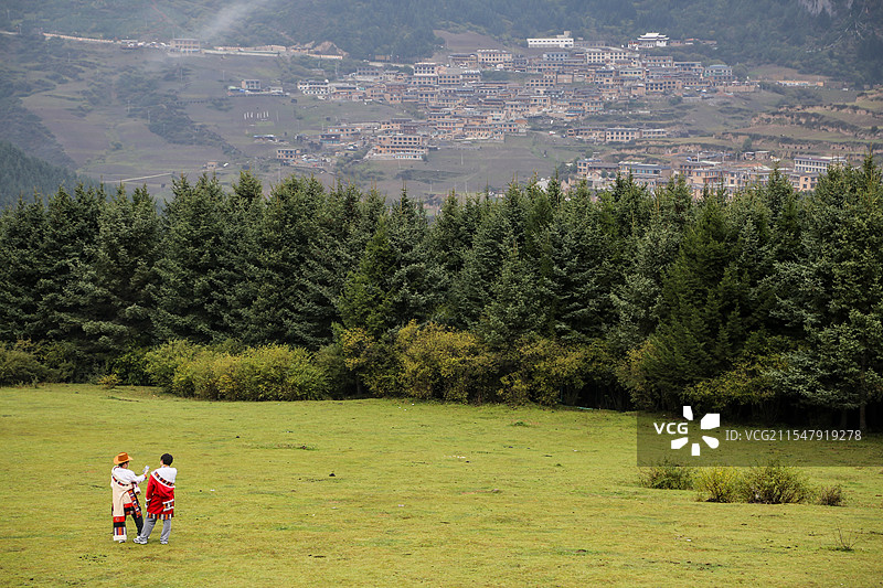 扎尕那仙女滩图片素材