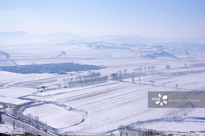 佳木斯市卧龙山风光图片素材