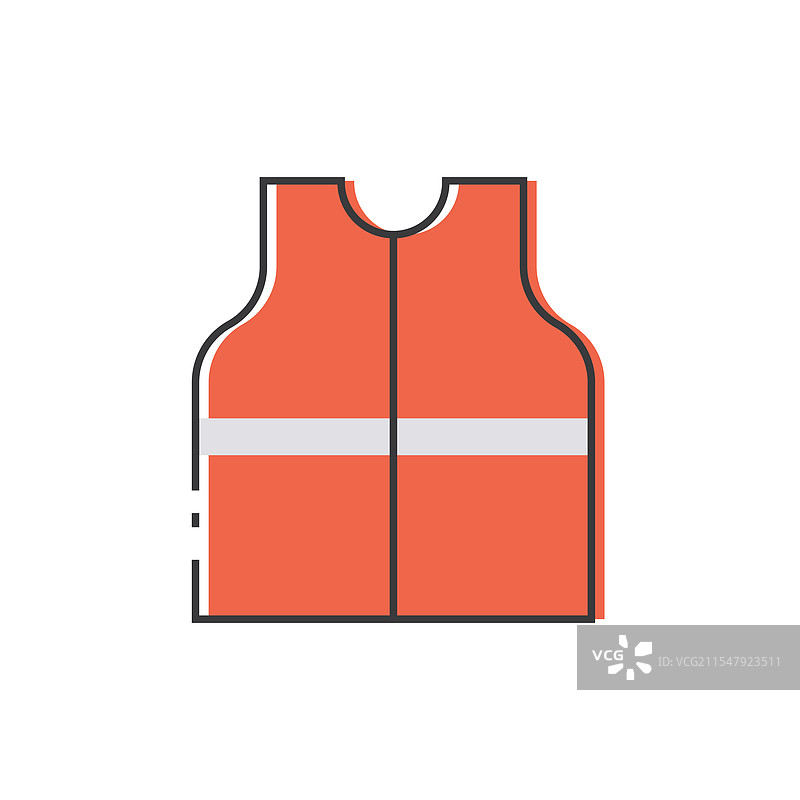 救生衣图标图片素材