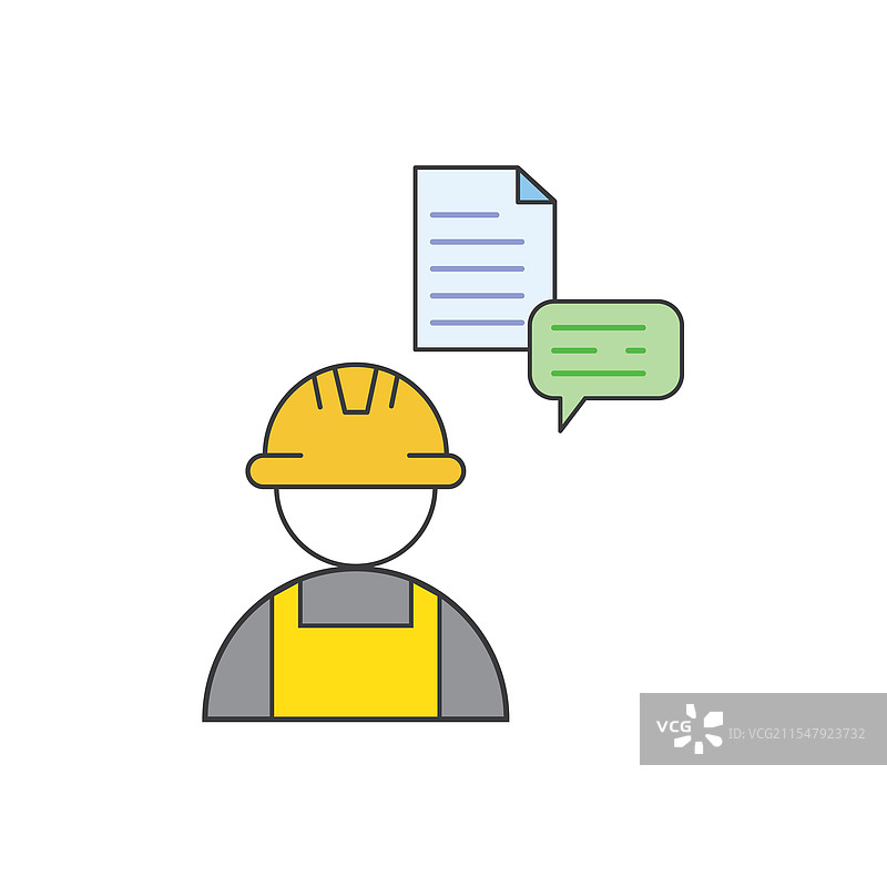 工人文件和信息图片素材