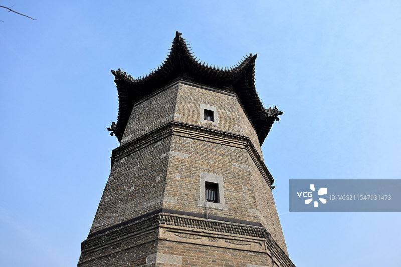 太极宫，大伾山风景区，河南省鹤壁市浚县图片素材