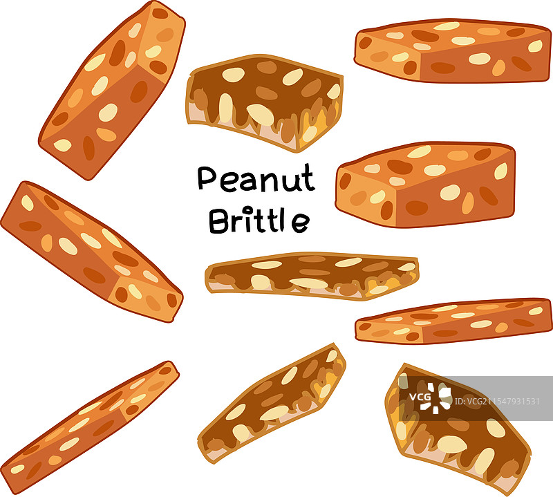 花生糖图片素材