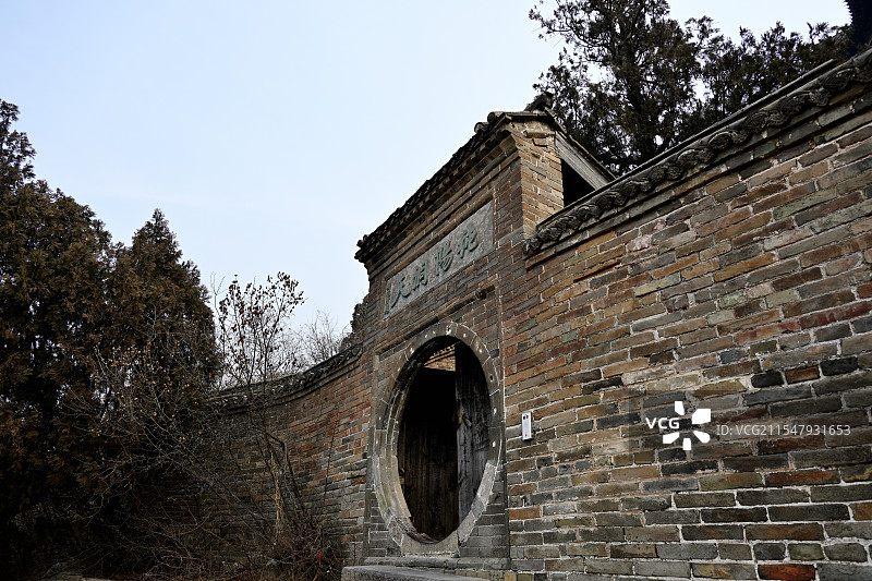 纯阳洞天，大伾山风景区，河南省鹤壁市浚县图片素材