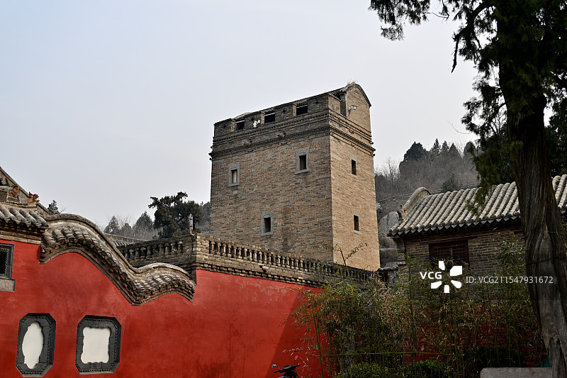 吕祖祠，大伾山风景区，河南省鹤壁市浚县图片素材