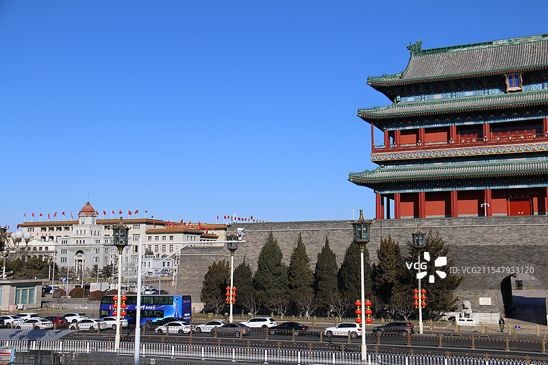 正阳门图片素材