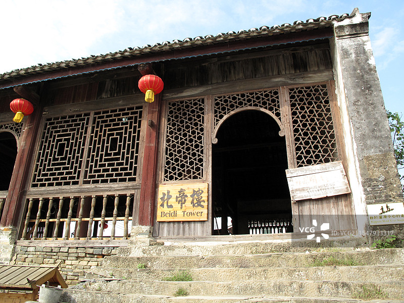 广西柳州市三江县丹洲古镇图片素材