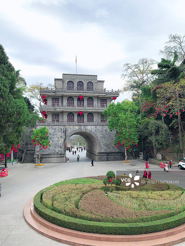 凭祥友谊关关口图片素材