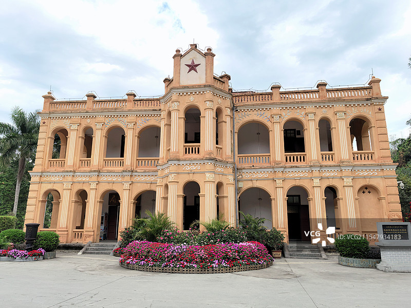 凭祥友谊关关口图片素材