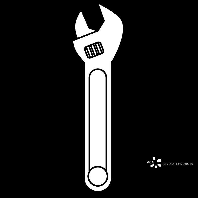 可调扳手图标扳手剪贴画图片素材