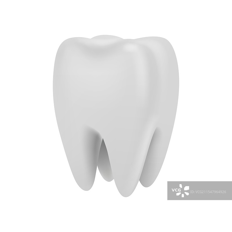 前磨牙或磨牙的健康与口腔卫生图片素材