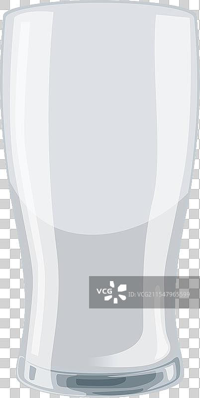 透明空玻璃杯的图形图片素材