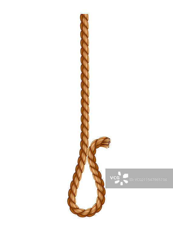 悬挂的带流苏的编织海洋线绳图片素材