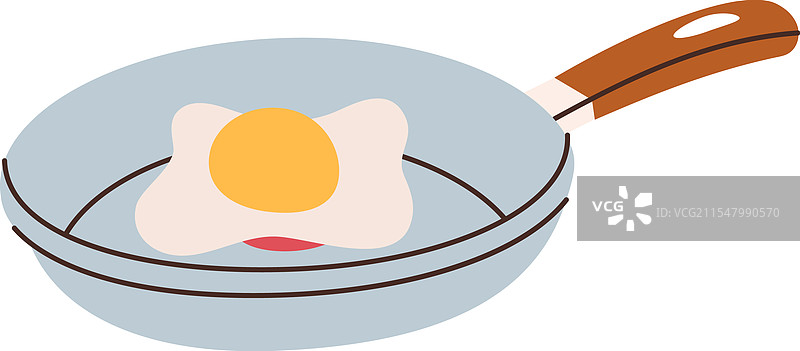 有机农场鸡蛋上的煎蛋图片素材