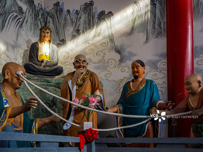 合肥开福寺500罗汉图片素材