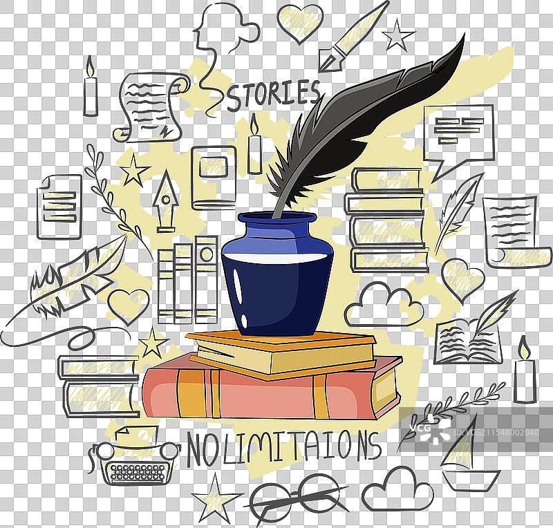 创意个人才华文学与诗歌图片素材