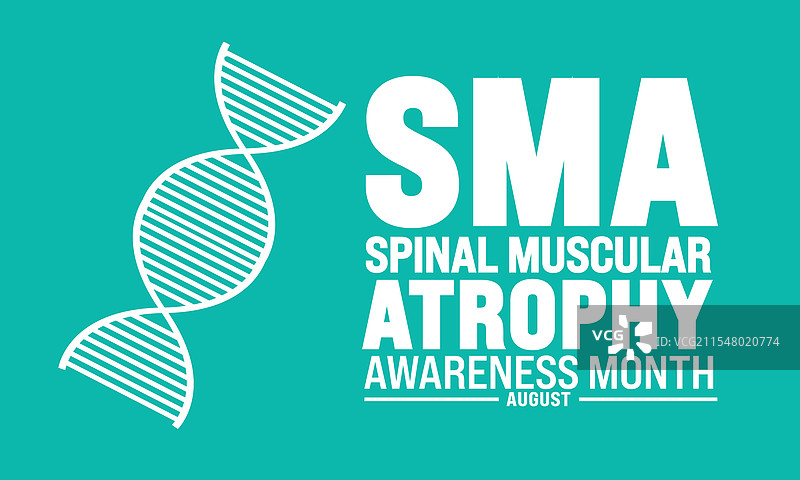 脊髓性肌萎缩症（SMA）意识月是图片素材
