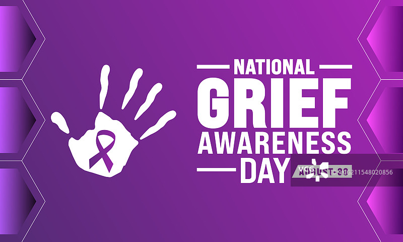 国家哀悼意识日背景横幅图片素材