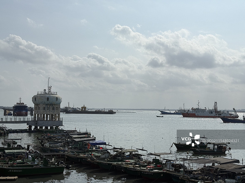 文昌铺前码头图片素材