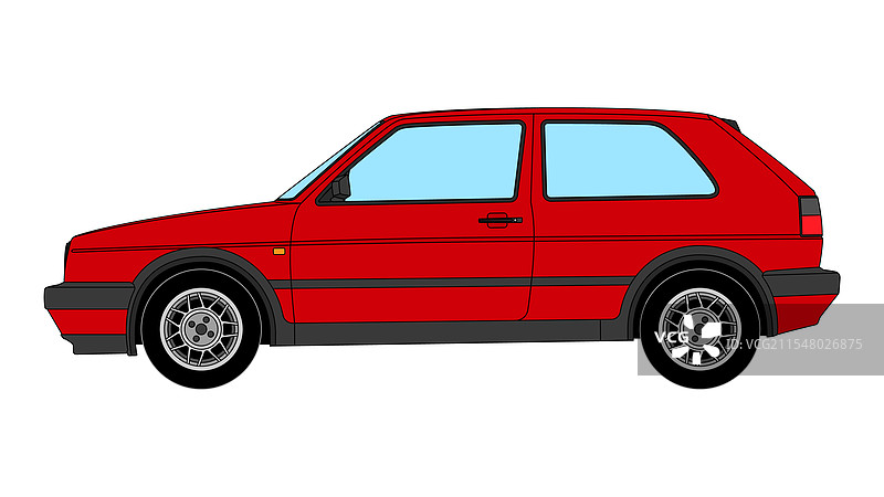 1983年大众高尔夫MK2图片素材